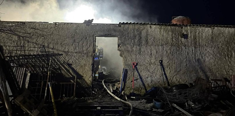 Pożar w Kościerzynie Małym