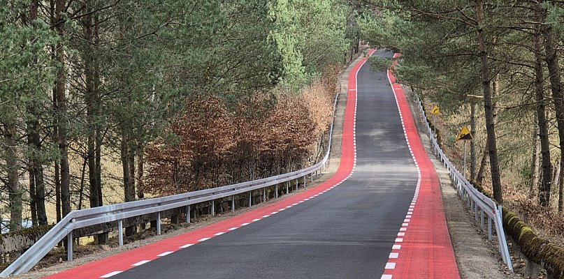 Kolejny odcinek 1172P po przebudowie