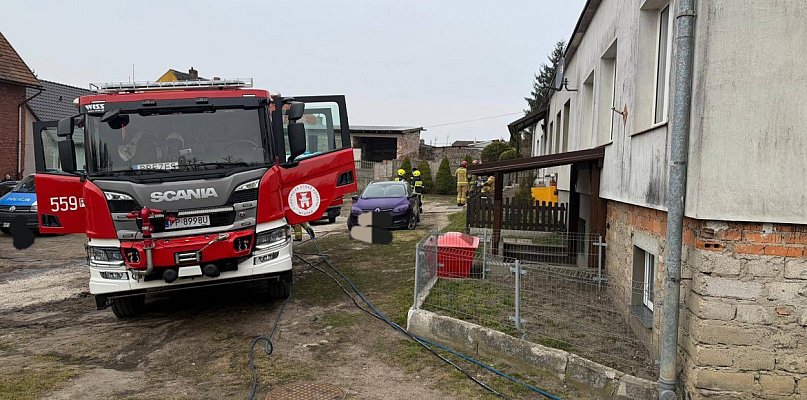 Tragiczny pożar w Wysokiej. Nie żyje dwoje dzieci