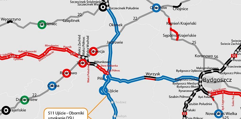 Wariacje wokół wariantów S11. Głos zabrali przedsiębiorcy