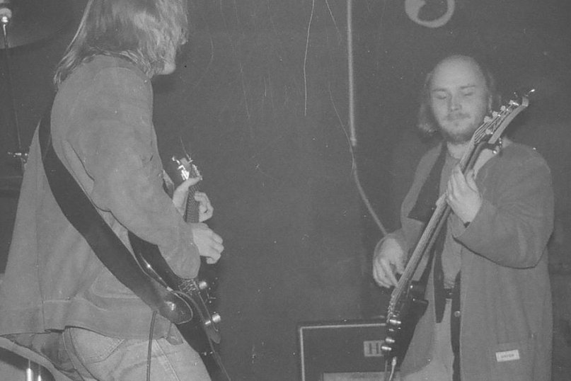 Koncert grupy Ptaaki w kawiarni Natalia w Pile - 1994