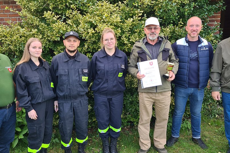 Strzelanie strażaków na Walochówce