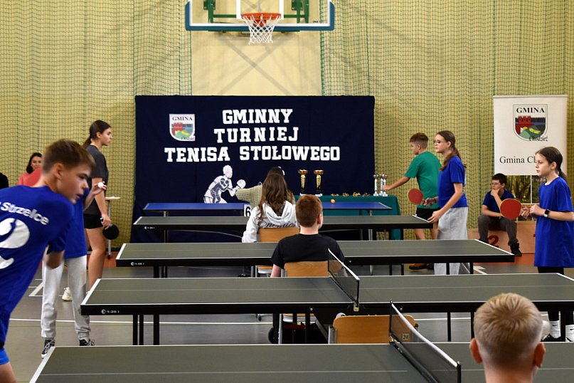  Gminny Turniej Tenisa Stołowego w Strzelcach