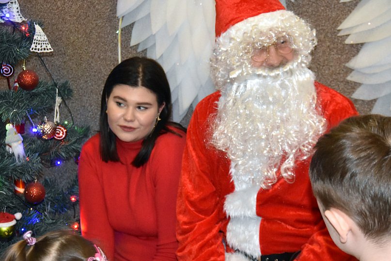 Wigilia sąsiedzka Stowarzyszenia Motyl w Podaninie