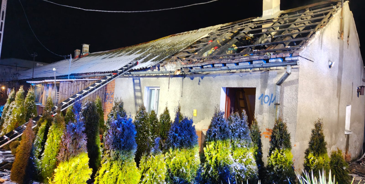 Dwa pożary tuż po powitaniu nowego roku