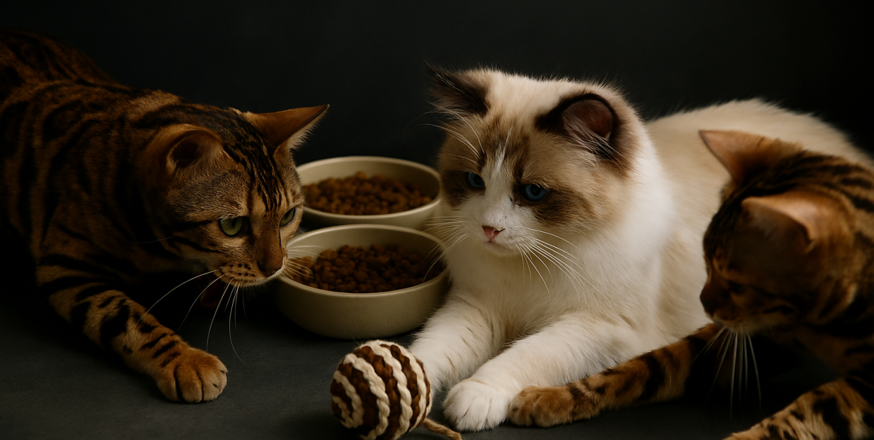 Dlaczego suche karmy dla kota są wygodne dla opiekuna?