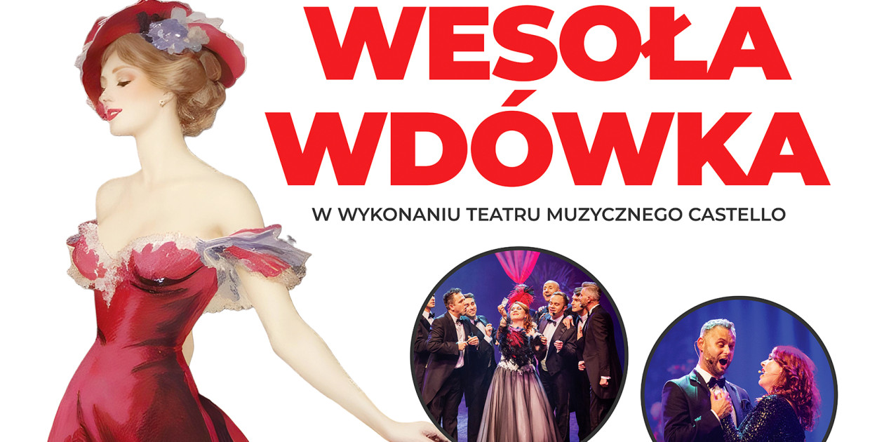 15 artystów na scenie, szampan i kankan. "Wesoła wdówka" w Teatrze Miejskim RCK