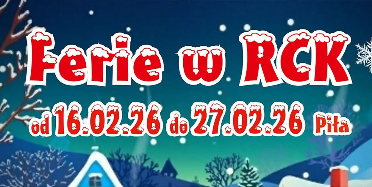 Takie będą ferie w Regionalnym Centrum Kultury w Pile