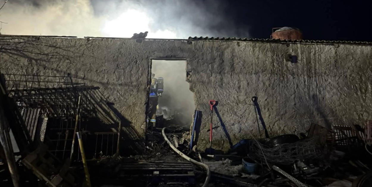 Pożar w Kościerzynie Małym