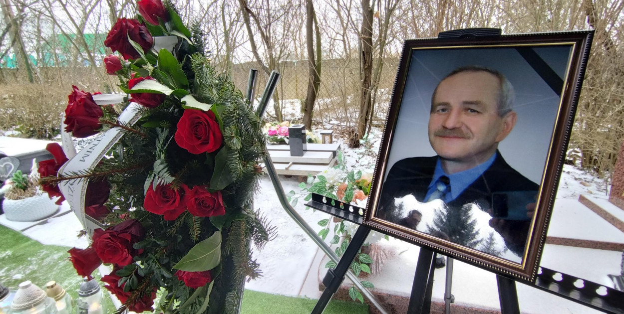 Ostatnie pożegnanie śp. Czesława Kamińskiego