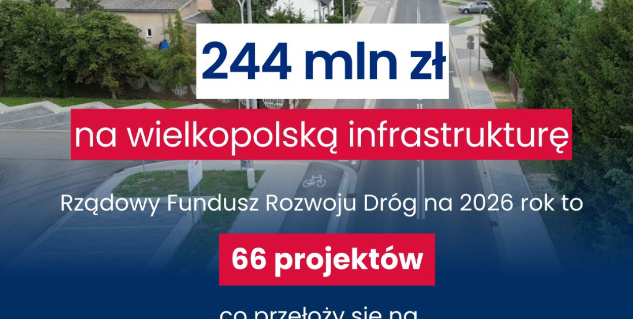 Rozdzielono środki z Rządowego Funduszu Rozwoju Dróg