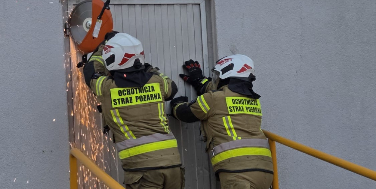 Pożar w palarni kawy w Sułaszewie