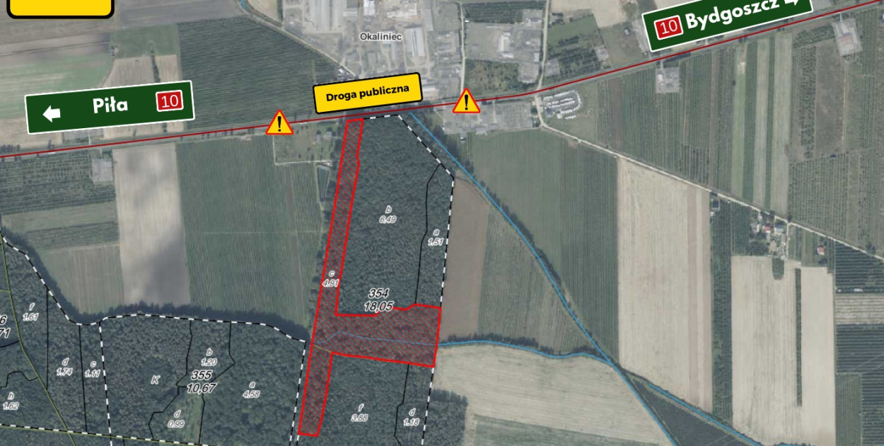 Uwaga! Prace leśne w leśnictwie Mościska