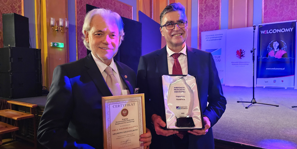 Senator Szejnfeld uhonorowany „Orłem Niepodległości”