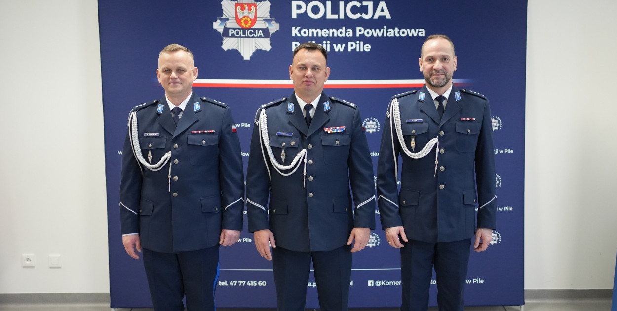 Nowe kierownictwo KPP w Pile