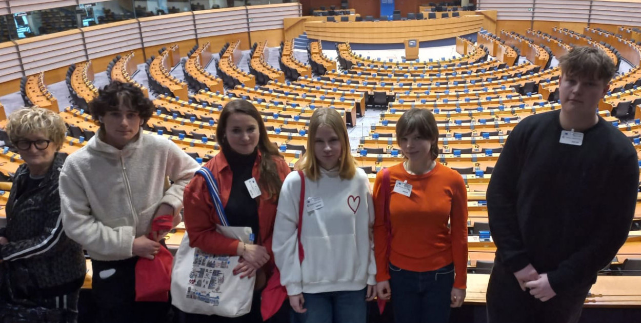 Uczennica ZSE w Pile w Parlamencie Europejskim