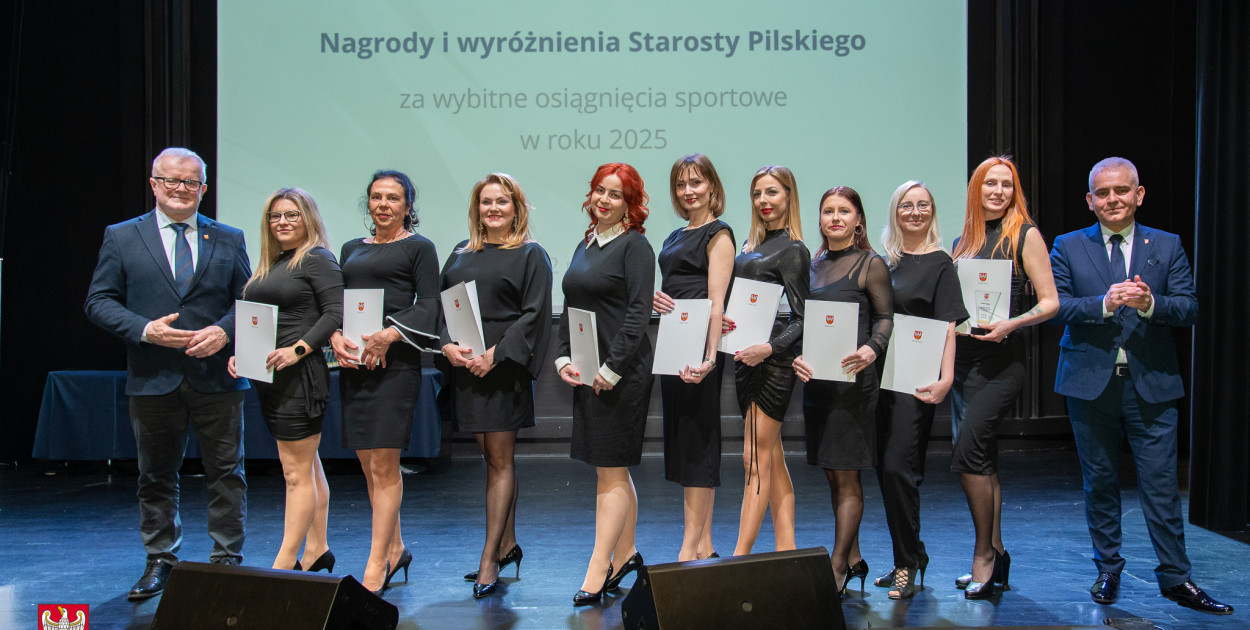 "Wasze sukcesy są powodem do dumy!". Starosta pilski nagrodził sportowców