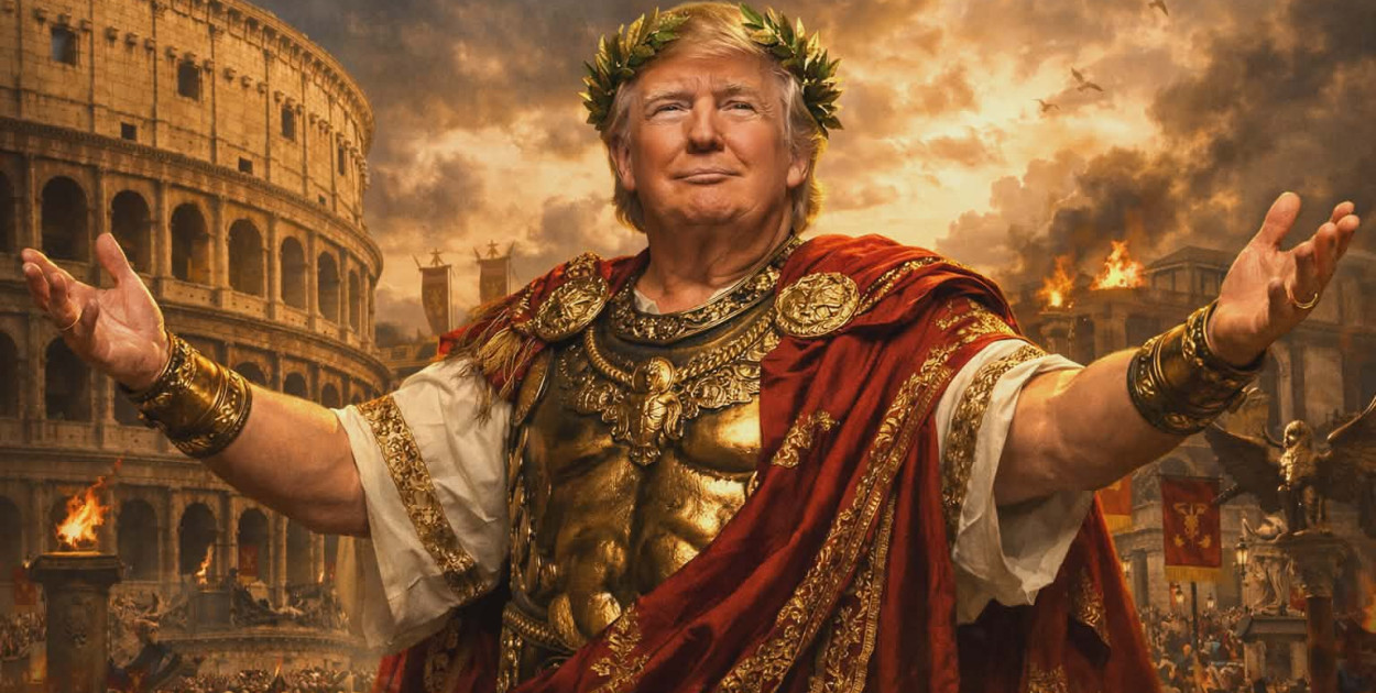 Trump, pocałuj się w d...ę!