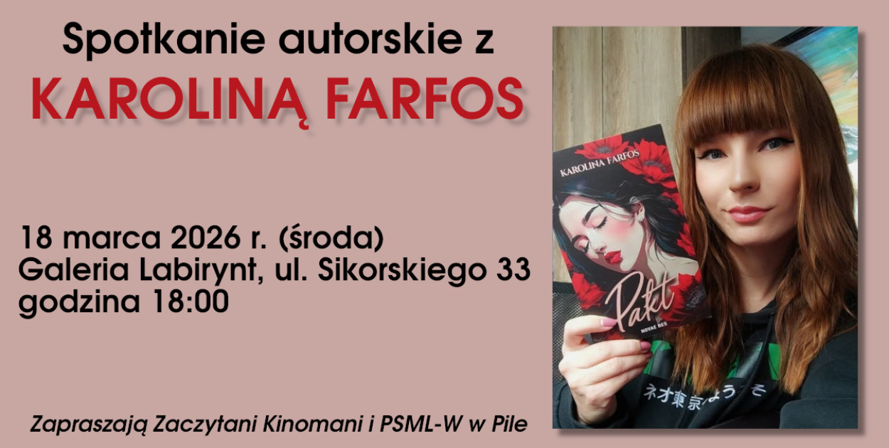 Spotkanie w Labiryncie z Karoliną Farfos