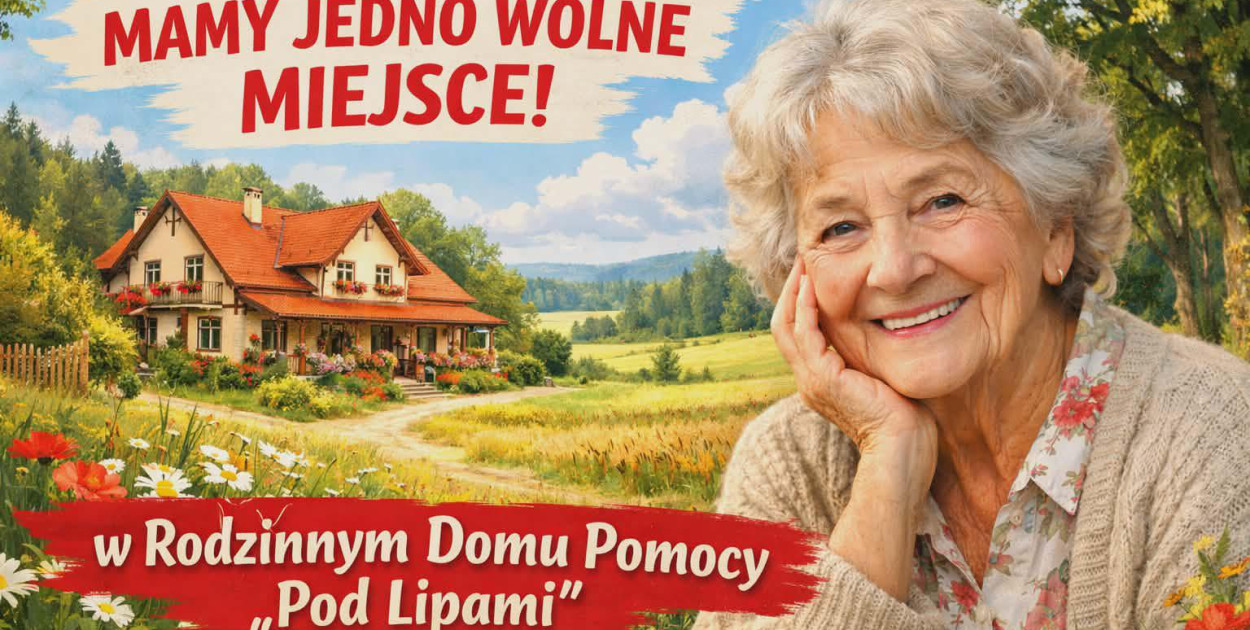 Zwolniło się miejsce. W miejscu wyjątkowym!