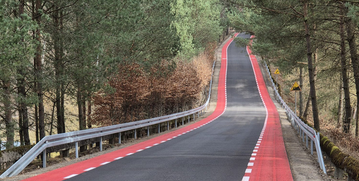 Kolejny odcinek 1172P po przebudowie