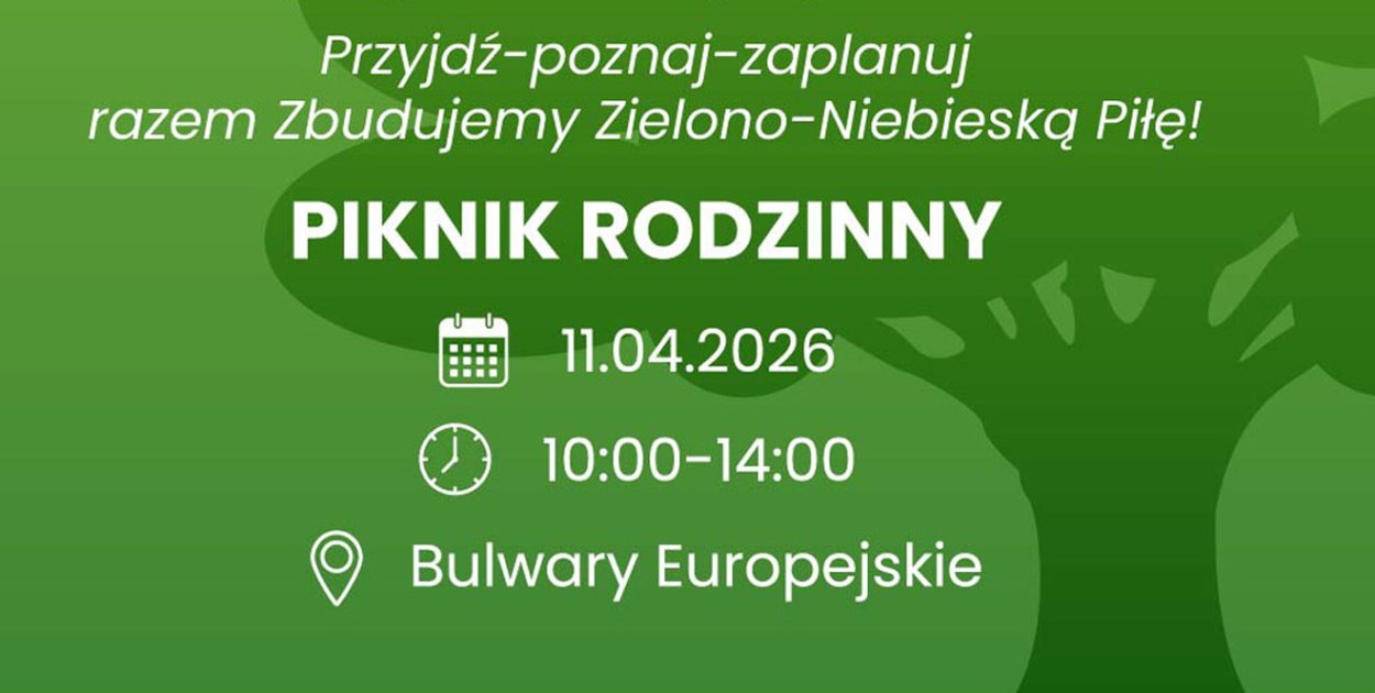 Sobota z zielono-niebieskim piknikiem