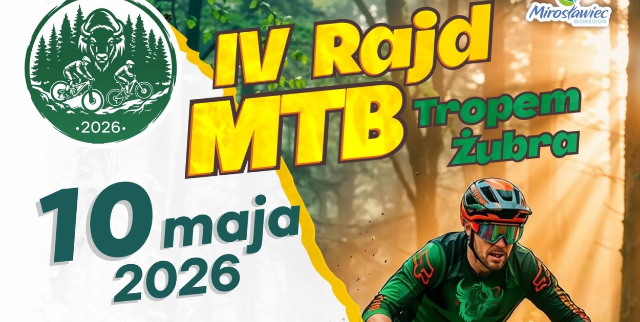 W Mirosławcu ruszą na dwóch kółkach tropem żubra