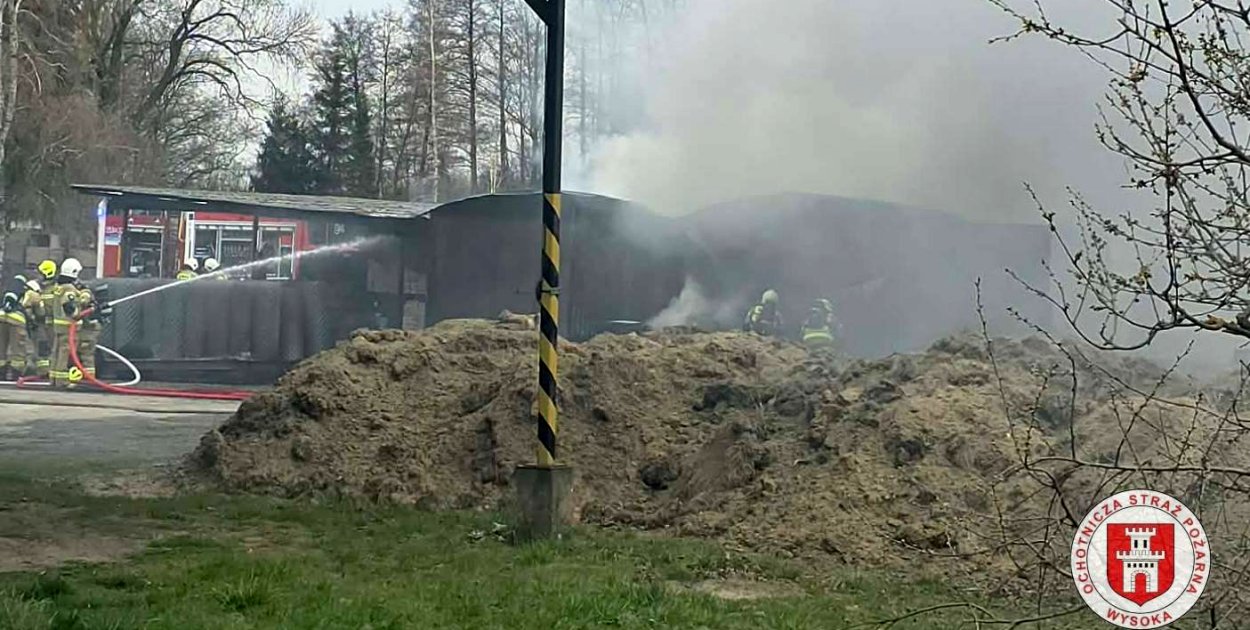 Pożar w Pobórce Małej