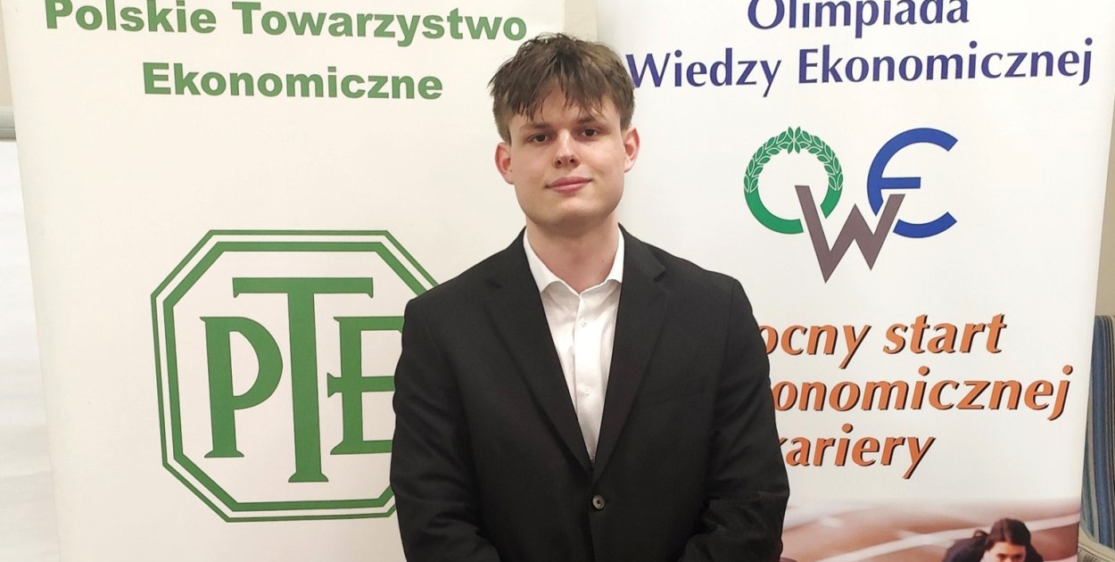 Wojtek z I LO zdobył indeksy najlepszych uczelni ekonomicznych w Polsce